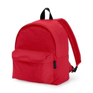 BAGGU Medium Nylon Backpack in Candy Apple Red NWT